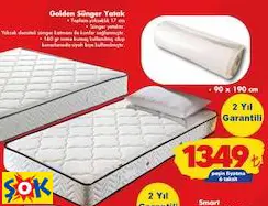 GOLDEN SÜNGER YATAK